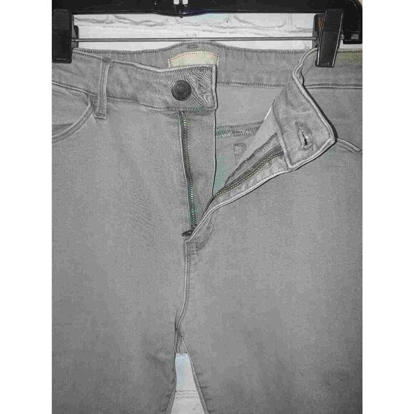 Uniqlo Womens Size 12 Washed Out Grey Skinny Jeans - Picture 2 of 3